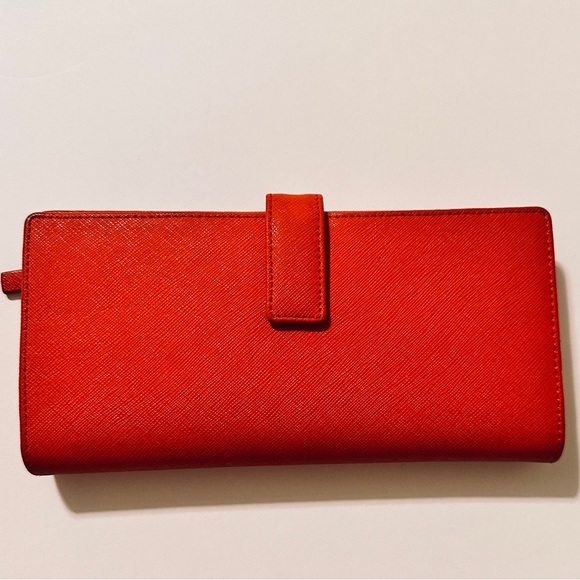 Neiman Marcus Red Wallet - Picture 1 of 10